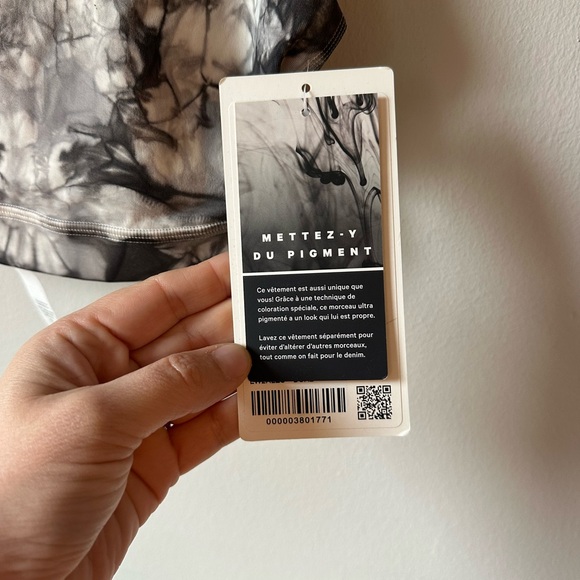 lululemon Energy Bra *Shibori Garment Dye B/C Cup Size 4 New With Tags - Picture 5 of 8